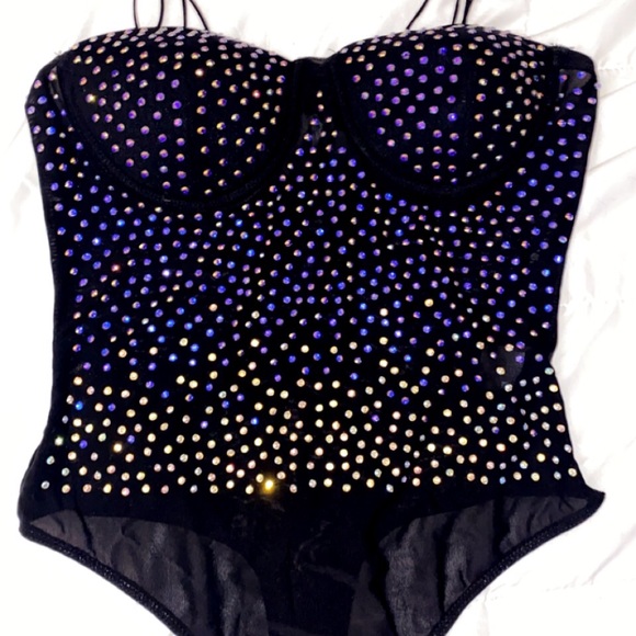 Bedazzled Body Suit - Picture 2 of 5
